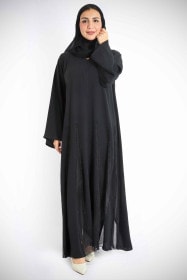 Crystal Blossom Abaya AIK5014