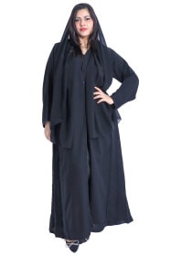 Modern Abaya AIK4032 Black