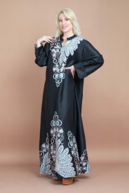 Modern Embelished Printed Jalabiya CJ1067