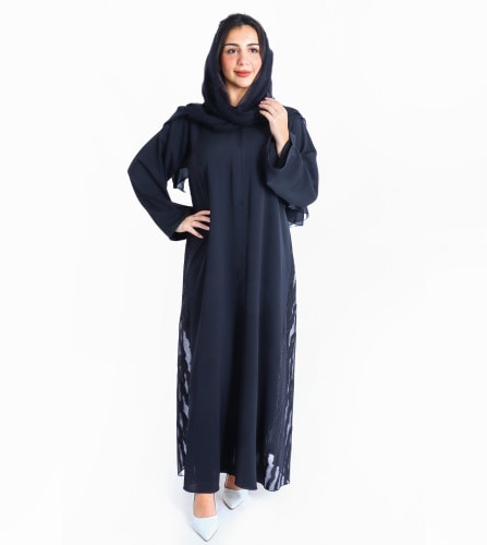 Crystal Elegance Abaya AIK5011
