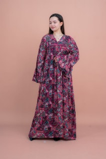 Abstract Geometric Maxi IK072 Pink image