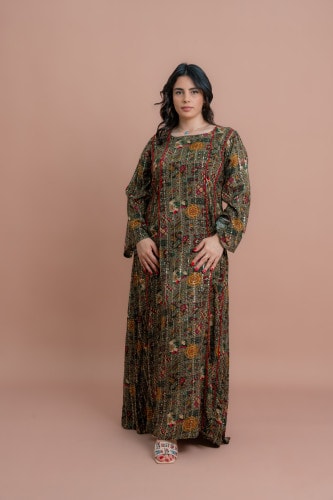 Abstract Geometric Maxi IK050 Green