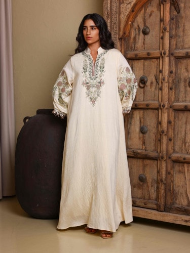 IKKXA Amirah Jalabiya IK4031 Beige