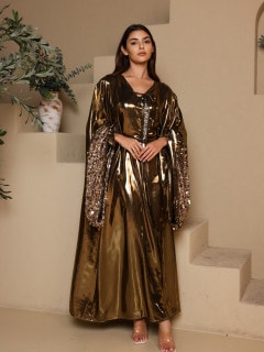 Ikkxa Ghinwa Jalabiya IK1087 Gold image