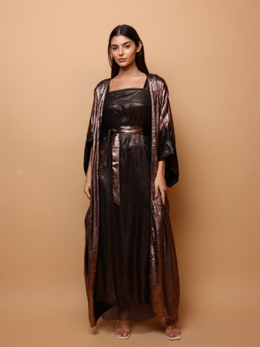 Ikkxa Dalal Jalabiya IK1089 Brown