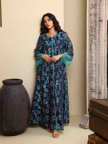 Ikkxa Eira Jalabiya IK4039 Blue