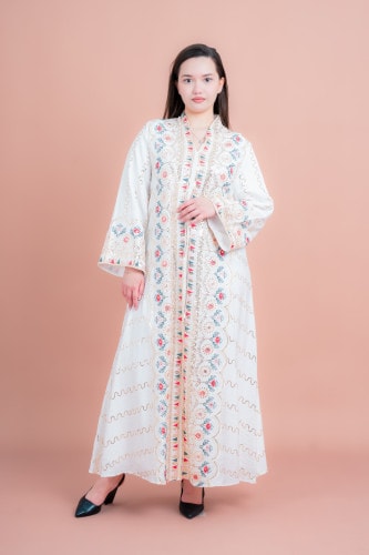 Embroidered Modern Jalabiya IK4014