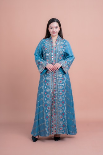 Embroidered Modern Jalabiya IK4014